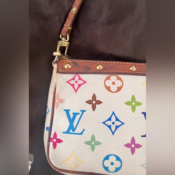Vintage Louis Vuitton multi-color pochette - Picture 7 of 10
